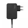 Akyga AK-ND-81 USB-C GaN klēpjdatora barošanas adapteris 65 W, PD 3.0, 5–20 V, 1,8 m kabelis, melns