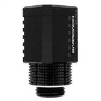 Barrow 90° Adapteris G1/4'' sieviete uz G1/4'' sieviete — melns