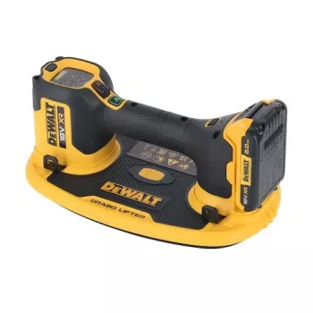 Vakuuma pacēlājs DeWalt GRABO DCE590N 18V bezvadu pārnēsājams sūkšanas instruments, 1 piesūceknis, max slodze 120 kg