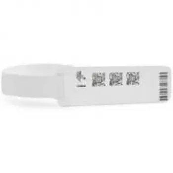 Zebra Z-Band UltraSoft White hospitala aproce pacientu identifikācijai