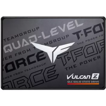 Teamgroup VULCAN Z QLC 2 TB, SSD melns/pelēks, SATA 6 Gb/s, 2,5 inch