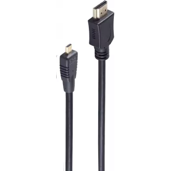HDMI kabelis ShiverPeaks BS77473-3 3m A tipa uz D tipa melns
