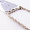 Kakla maciņš Lookabe loo007 zelta nude iPhone 7/8 Plus — nēsājams telefona maciņš ar siksnu