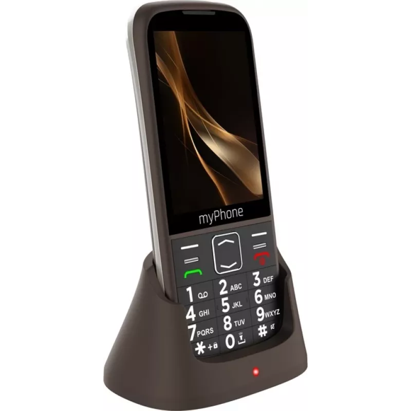 myPhone Halo 4 Plus LTE Praline Collection Brūns | 3.5 collu IPS | 48 MB | 128 MB | Divas SIM | MicroSD | 3G | Bluetooth | 2 MP kamera | 2500 mAh
