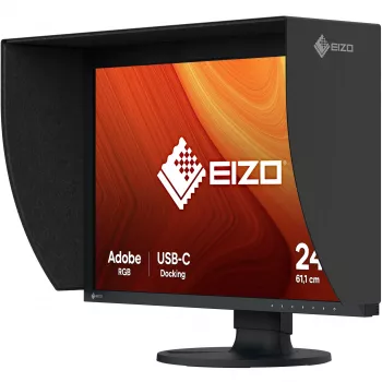 EIZO ColorEdge CG2400S profesionālais monitors 61.2 cm (24.1 collas) 1920 x 1200 WUXGA LCD Melns