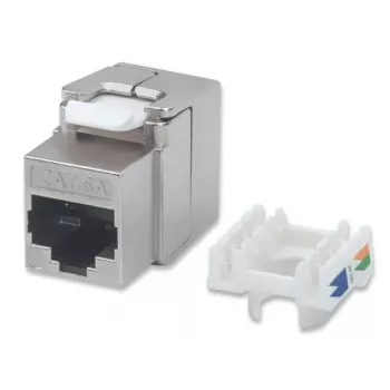 IC Intracom Intellinet Keystone savienotājs - RJ-45 (W) - FTP - CAT 6a - Keystone ligzda - Sudrabs (771986)