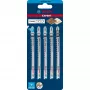 Bosch 2 608 900 558 finierzāģa asmens Augstoglekļa tērauds (HCS) 5 gab.