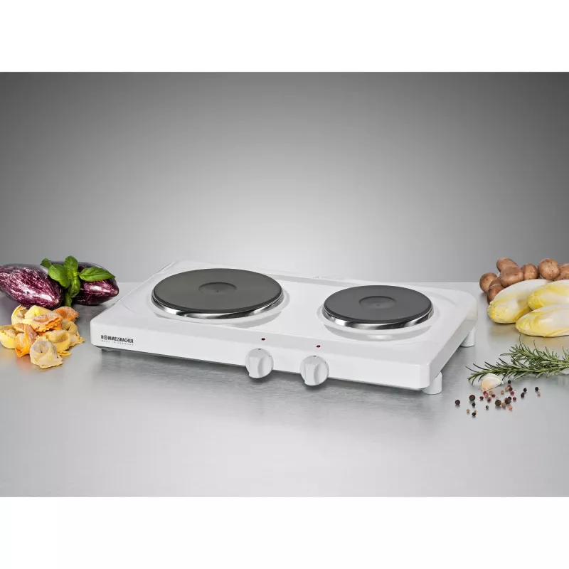 Rommelsbacher THS 2590 Sealed Plate Plīts, 2 Zonas, Rotācijas Vadība