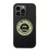 Karl Lagerfeld Soft Cover Silicone RSG Black Apple iPhone 14 Pro KLHCP14LSRSGRCK