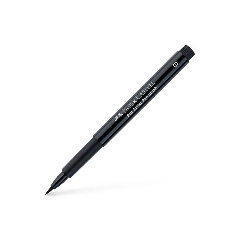 Faber-Castell Pitt Artist Pen FC-167153, melns, 4 gab.