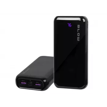 BLOW PB20E Power Bank 20000mAh QC+PD 20W ar Lightning kabeli