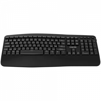 CANYON bezvadu tastatūra HKB-W6 Melna