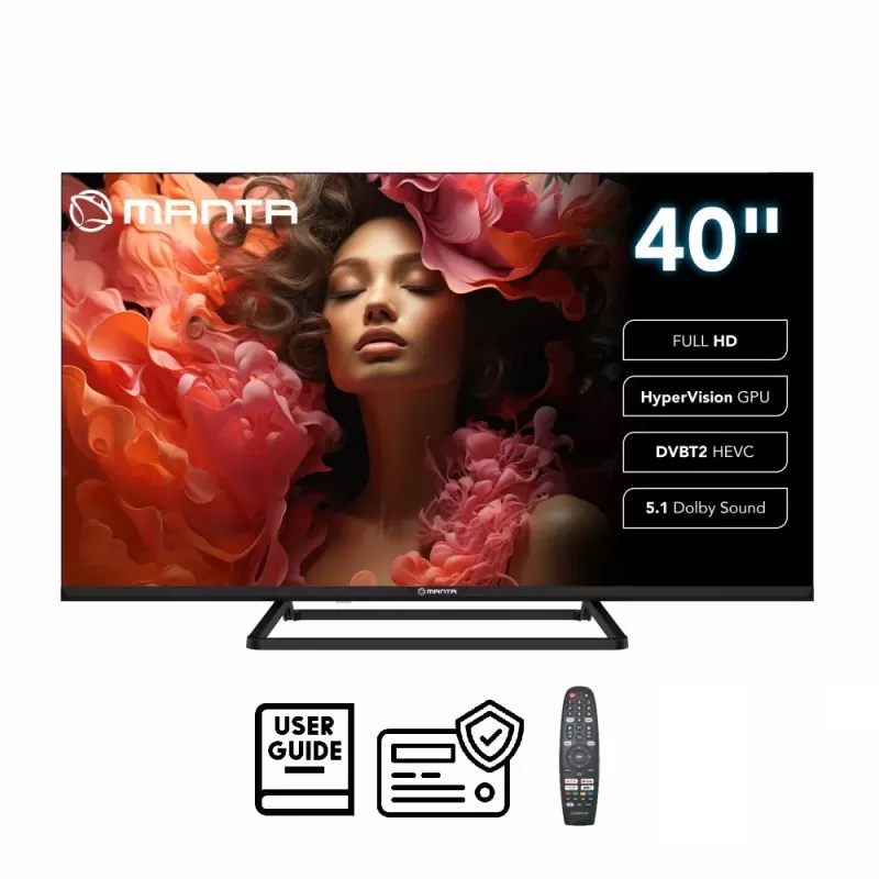 Manta 40LFV125E 40 collu LED televizors Full HD