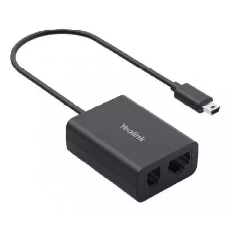 EHS adapter Yealink EHS62 — galvas austiņu piederums, melns