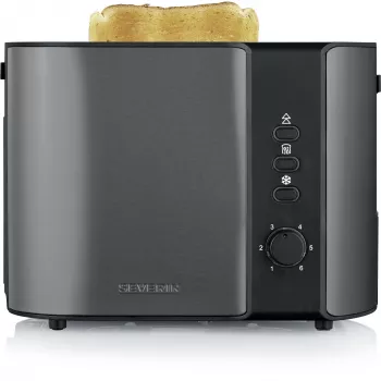 Toasteris Severin AT 9573 2 šķēles 800 W Antracīts Melns