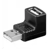 Microconnect USBAMAFA USB A dzimuma mainītājs, melns