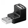 Microconnect USBAMAFA USB A dzimuma mainītājs, melns