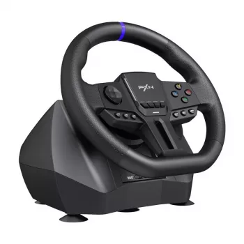 Spēļu stūre PXN PXN-V900 Gen2 ar regulējamu jutību un vibrācijas atgriezenisko saiti