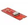 DeLOCK 64106 M.2 Key M uz 1 x OCuLink SFF-8612 pārveidotājs