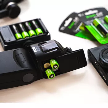 Akumulators Green Cell GR01 AA NiMH 1,2 V 2600 mAh, 4 gab., zaļš