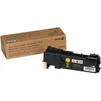 Xerox Phaser 6500 augstas ietilpības dzeltena oriģinālā tonera kasetne Phaser 6500, WorkCentre 6505