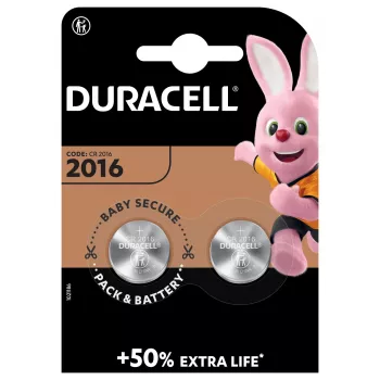 Duracell 2016 vienreizējās lietošanas baterija CR2016 litijs