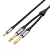 Audio kabelis Vention BARHK 3,5 mm ligzda uz 2× 6,35 mm ligzdu, 8 m