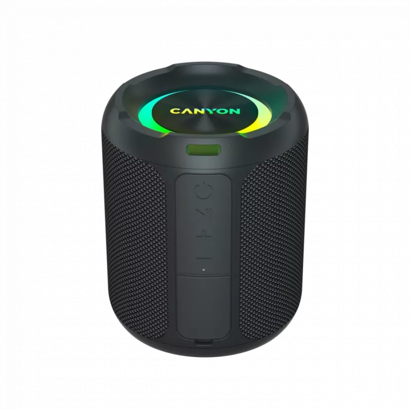 Portatīvais skaļrunis CANYON OnMove 11 IPX6 TWS 20W EQ RGB Melns