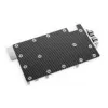 Alphacool 10261 Aizmugures plāksne Alumīnijs Hroms Varš Melns 95.7mm
