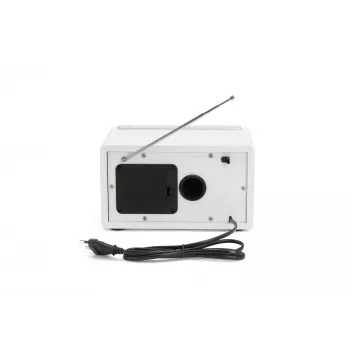 Denver TR-63 Balts - Analogais radio ar AM/FM un AUX