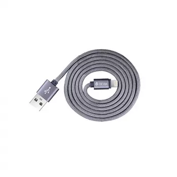 USB Lightning kabelis Devia Fashion Series MFi 2.4A 1.2m — Lightning uz USB-A, MFi sertificēts, 2.4A, 1.2 m garums