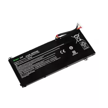 Green Cell AC54 portatīvā datora baterija (AC14A8L) Acer Aspire Nitro V15 VN7-571G VN7-572G VN7-591G VN7-592G V17 VN7-791G, 11,4 V 3800 mAh, melna