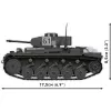 Būvkomplekts Cobi Panzerkampfwagen II Ausf. F — 813 detaļas, melns, vecums 9+