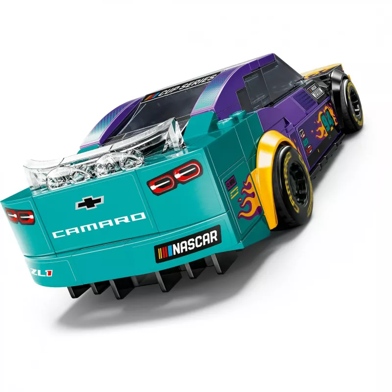 LEGO Speed Champions 76935 NASCAR Next Gen Chevrolet Camaro ZL1 būvējams modelis, 328 gabali, 1 minifigūra, 9+ gadi