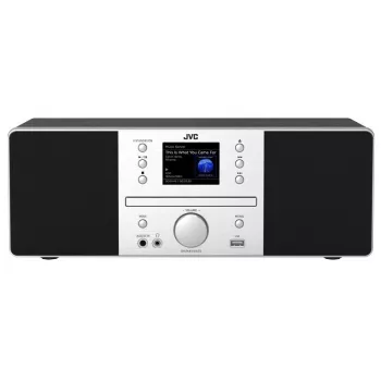 Grīdas skaļrunis JVC RD-E874B Bluetooth 20W Melns Sudrabs