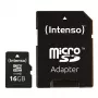 Atmiņas karte MICRO SDHC 16GB C10 ar adapteri 3413470 INTENSO