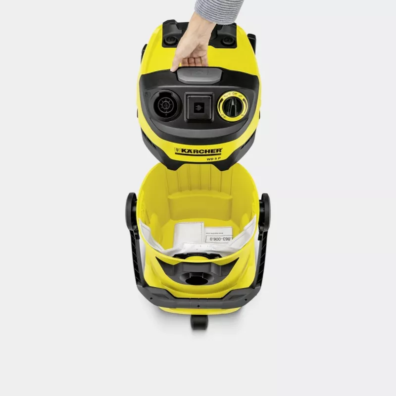 Karcher filtru maisiņi MV4 20L slapjai un sausai tīrīšanai, 4 iepakojumā