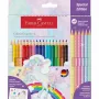 Ūdenskrāsas zīmulis Faber-Castell 201543, 24 krāsas