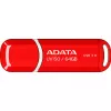 USB zibatmiņa ADATA DashDrive UV150 64 GB, USB Type-A 3.2 Gen 1, sarkana, ar vāciņu