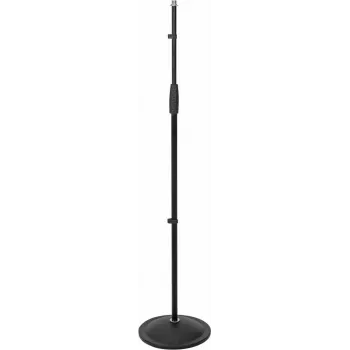 Mikrofona statīvs Omnitronic regulējams augstums 85–157 cm, statīva pamatne, modelis 6000580P