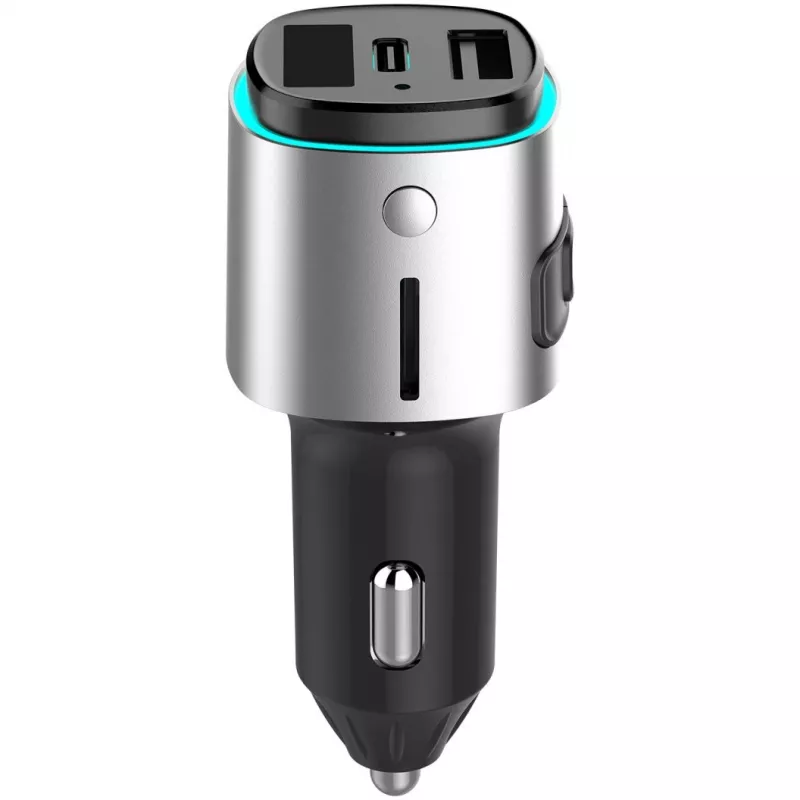FM raidītājs 4smarts 456201 Cigar Lighters Melns Sudrabs AM FM Bluetooth
