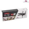 TV sienas stiprinājums MACLEAN MC-760 32–55 collu televizoriem, tērauds, VESA līdz 400x400, 30 kg, melns, 9.6–44.8 cm