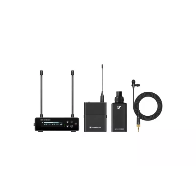 Sennheiser EW-DP ENG SET (R1-6) - kameras komplekts ar spraudņa raidītāju un miniatūru raidītāju ar ME 2 mikrofonu, 520–576 MHz