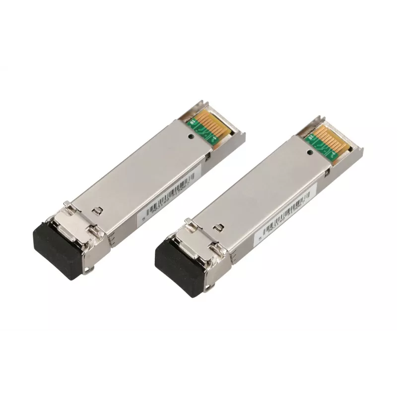 Extralink SFP WDM modulis 1.25G, 1.25Gbps, 1310/1550nm, vienmoda, 20km, LC, DOM, pāris, saderīgs ar HP/Aruba