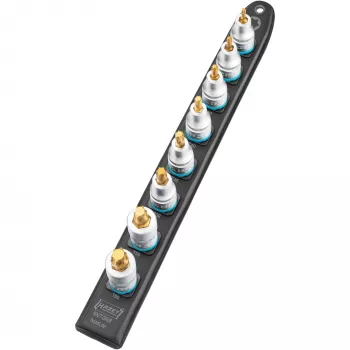 Hazet 992T-SR/8 Torx uzgaļu komplekts — 8 īsie uzgaļi T20–T60
