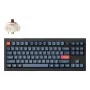 Bezvadu tastatūra Keychron V3 Max RGB/CARBON Black V3M-D3