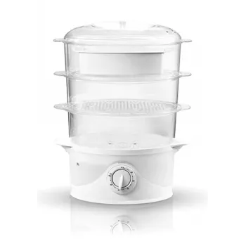Tvaika katls Adler AD 633 3 grozi Brīvi stāvošs 800 W Balts