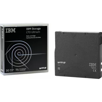 IBM LTO10 03PL170 Lentes datu kasetne – 30TB / 75TB – LTO-Ultrium – Melna