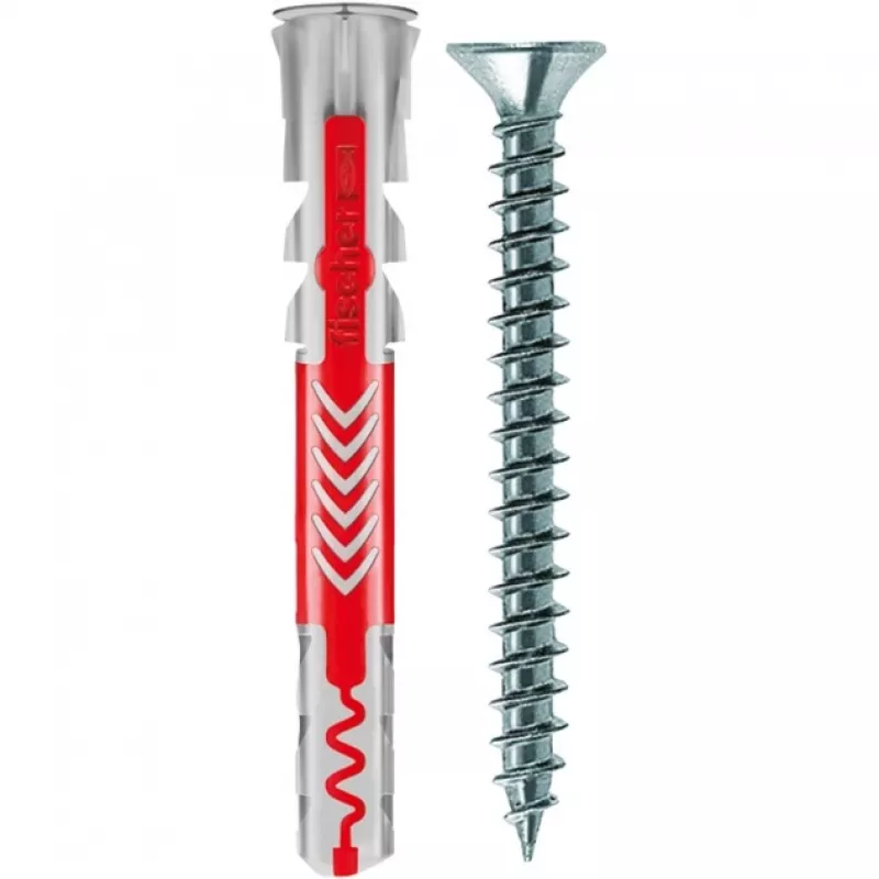 FISCHER DUOPOWER 6x50 S dībelis ar skrūvi, 50 gab.