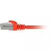 Tīkla kabelis Sharkoon Patch SFTP RJ-45 Cat.7a 1m Sarkans